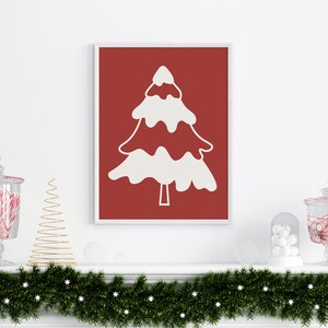 Christmas Wall Decor Christmas Printable Wall Art Holiday Decor Christmas Decor Digital Download Christmas Prints Xmas Prints image 2