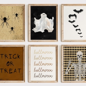 Halloween Printable Wall Art | Halloween Decor | Halloween Wall Art Print | Halloween Gallery Wall | Halloween Print | Vintage Fall Decor