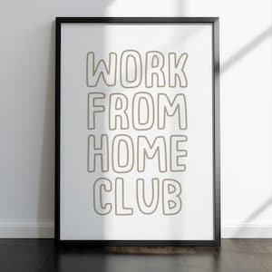 Office Wall Decor | Work from Home Office Digital Print | Office Wall Art | Home Office Decor | Funny Office Printable | Home Office Gift