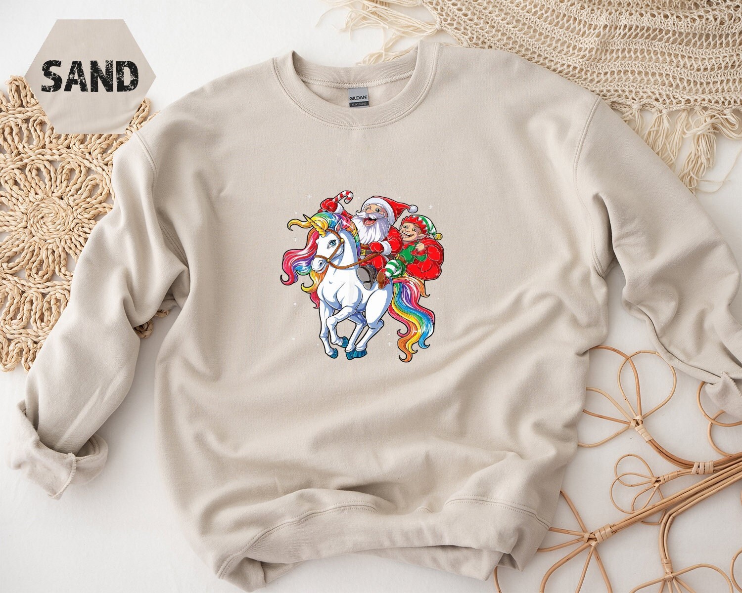 Rhinestone Unicorn Sweatshirt