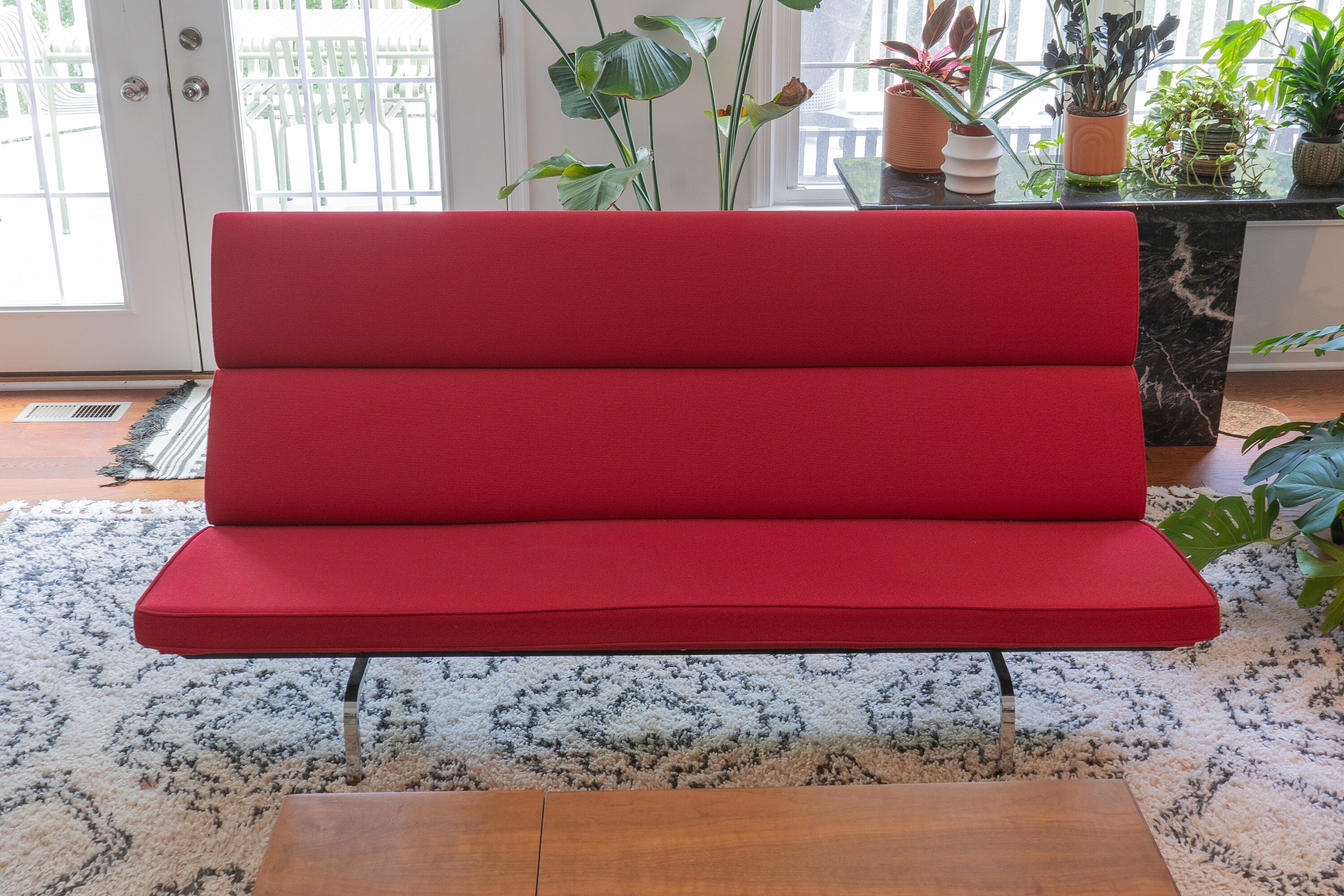 Image showcasing Eames Compact Sofa - Etsy
