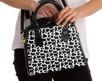 Cow Print Purse, Cow Print Shoulder Handbag