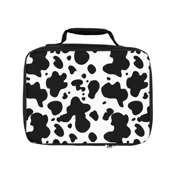 Cow Print Lunch Box - Etsy