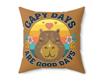 HIWX Capybara Handtuch – 40,6 X 61 Cm, Waffelstoff, Mit Lustigem Spruch, Für Küche & Bad
