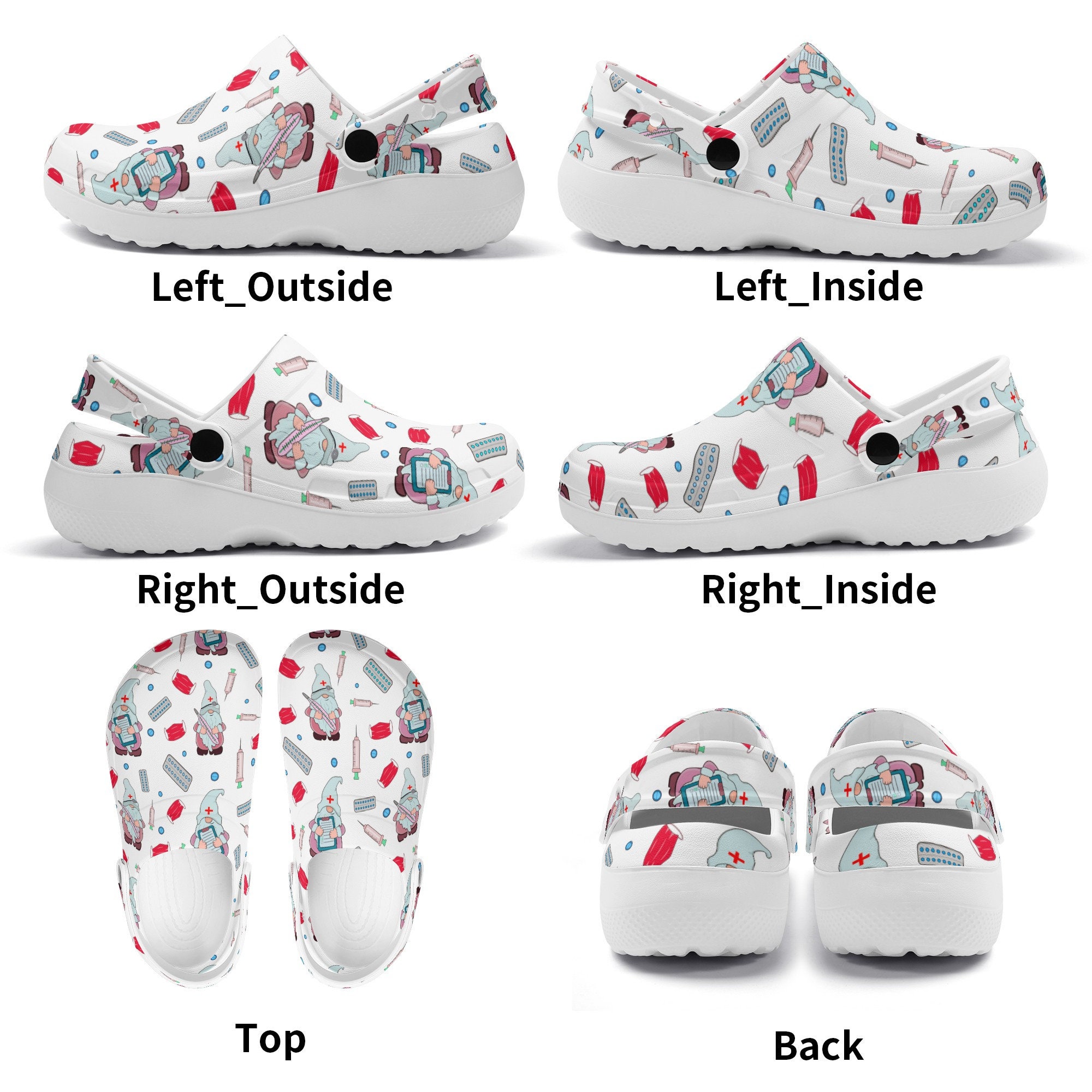 lightweight nursing clogs