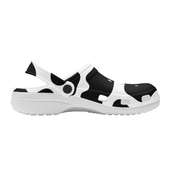 COW PRINT SLIP-ONS