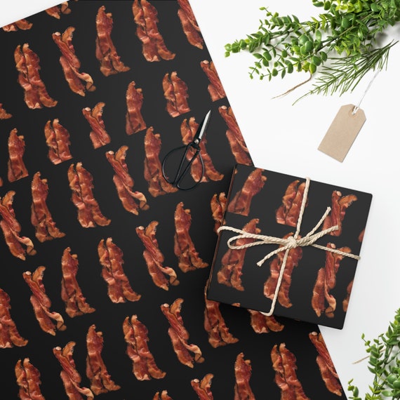 Bacon Wrapping Paper Funny Wrapping Paper Wrapping Paper for 