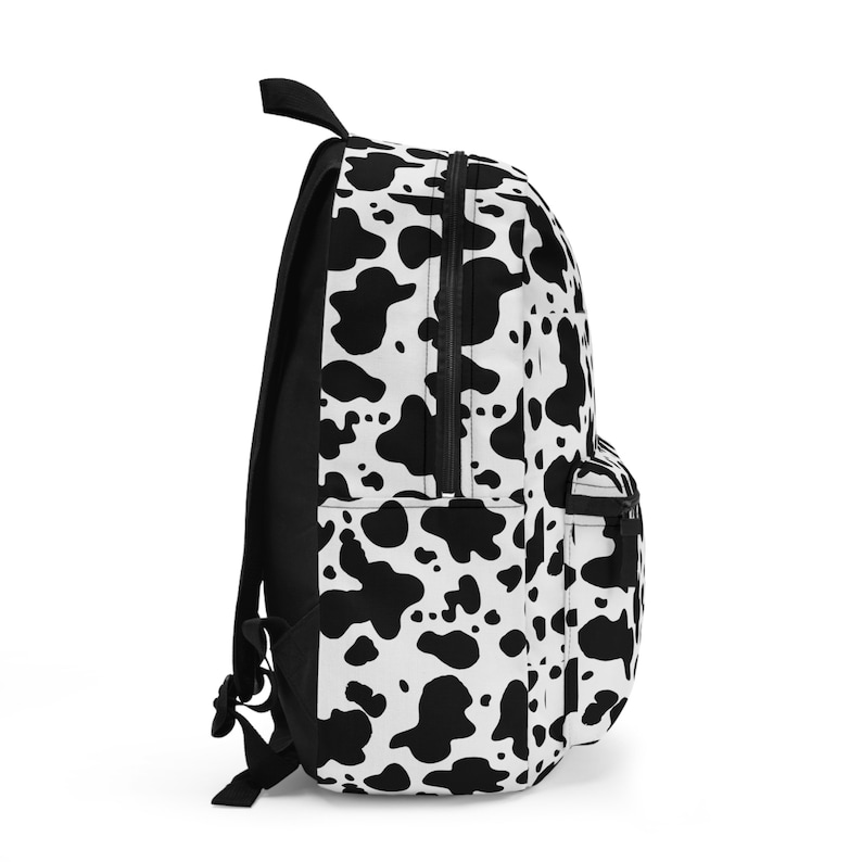 Cow Print Backpack - Etsy