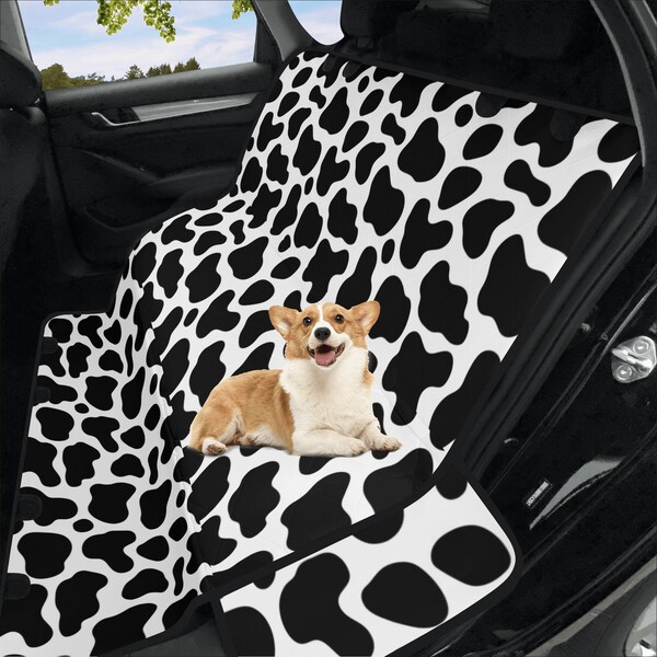Cow Print Seat Covers Etsy