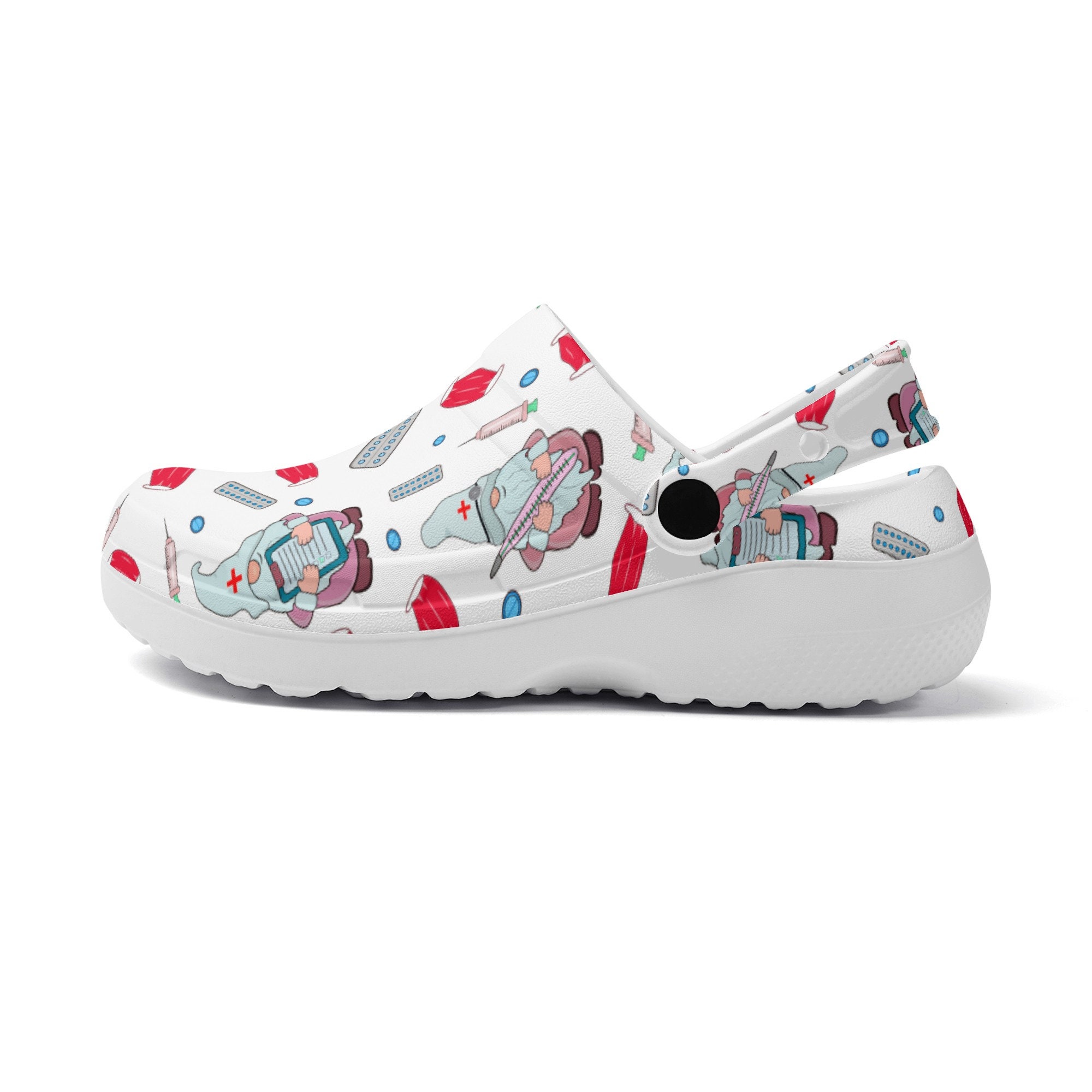 slip on nursing clogs
