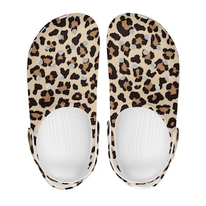 Cheetah print best sale crocs with fur
