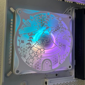 Fairy Forest - PC Fan Shroud / Grill / Abdeckung - 120 mm, 140 mm
