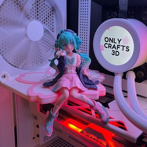 Ripiano copriventola Sakura PC / Piattaforma stampata in 3D