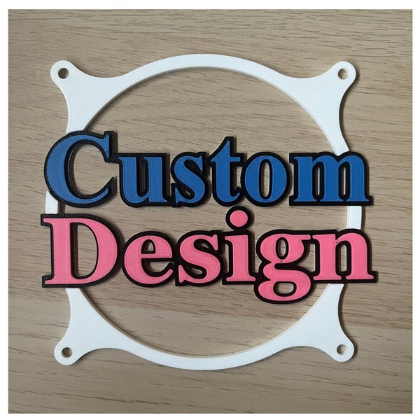 Custom Designed PC Fan Covers 120, 140 mm