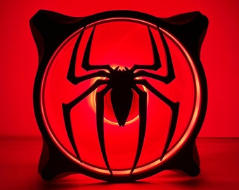 Spider - Gaming Computer Fan Shroud/ Grill /Cover - Custom 3D Printed - 120mm or 140mm
