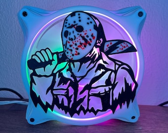 Horror Machete Mask - Gaming Computer Fan Shroud/ Grill /Cover -  120, 140mm