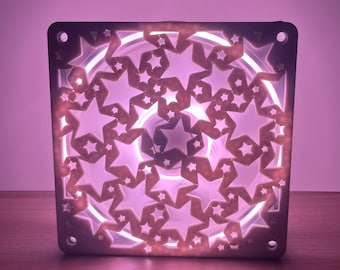 Starry pattern - PC Fan Shroud/ Grill /Cover - 120mm, 140 mm