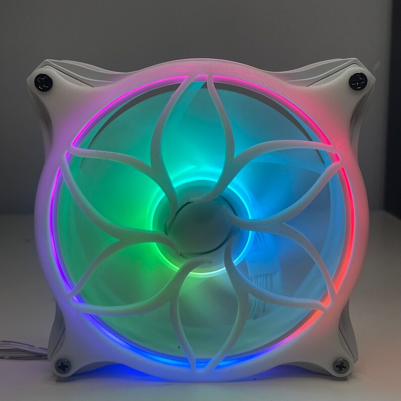 Sakura Gaming Computer Fan Shroud/ Grill /cover Custom 3D Etsy