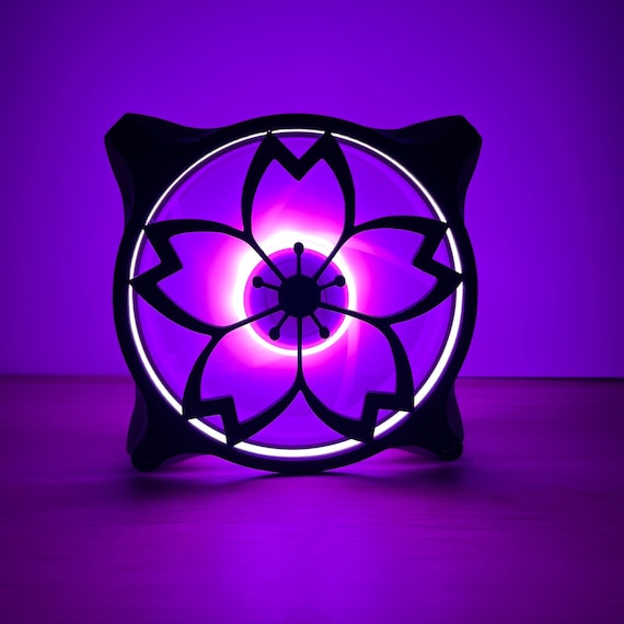 Sakura Flower - PC Fan Shroud/ Grill /cover - 120mm, 140 Mm