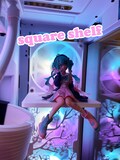 Square Figurine Shelf | 120 mm | 140 mm | PC Fan Cover | PC Shelf