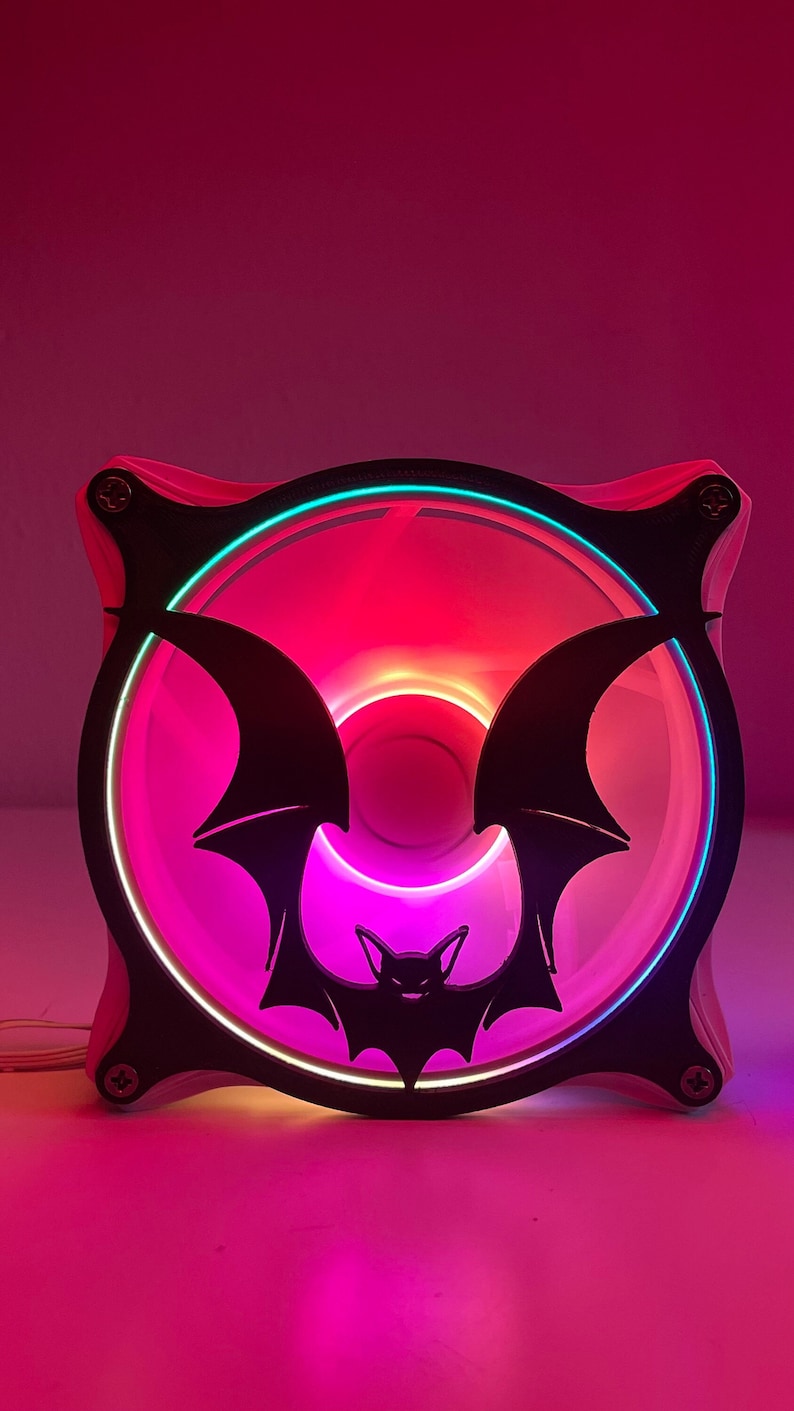 Spread Wings Bat Gaming Computer Fan Shroud/ Grill /cover Etsy