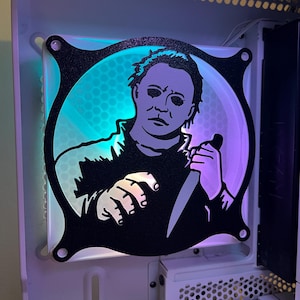 Horror Knife - Gaming Computer Fan Shroud/ Grill /Cover -  120, 140mm