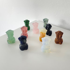 Crystal Carved Goddesses ~ Model Body Carving ~ Crystal Body Carving ~ Beautiful Crystal Carvings ~ Goddess Carvings ~ Crystal Body Carvings