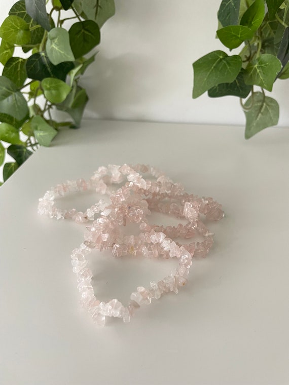 Crystal Gemstone Chip Bracelets ~ Amazonite Brace… - image 4