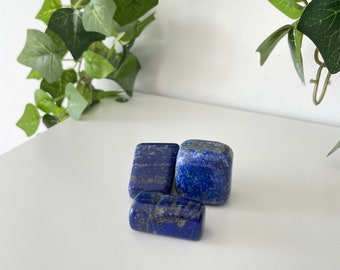 Lapis Lazuli Extra Quality Tumbled ~ Tumbled Lapis Lazuli From Pakistan ~ Tumbled Lapis ~ High Quality Dark Blue Lapis Lazuli ~ Lapis Lazuli