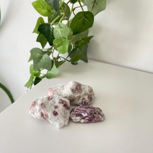 Rough Pink Tourmaline ~ Rough/Raw Pink Tourmaline ~ Raw Tourmaline ~ Calming Stone ~ Rough Crystal ~ Pink Tourmaline