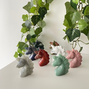 Crystal Carved Unicorns ~ Crystal Unicorns ~ Crystal Horses ~ Crystal Animals ~ Crystal Carved Unicorn Carving ~ Unicorn ~ Unicorn Carvings