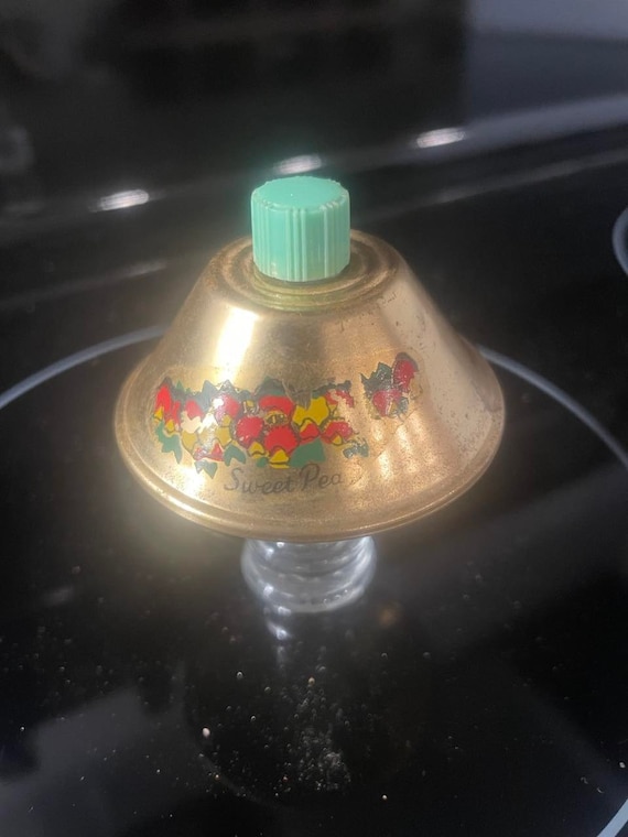 Vintage oil lamp perfume bottle mid century modern - image 2