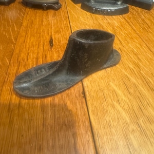 Antique Child’s Shoe last - cast iron cobblers shoe form
