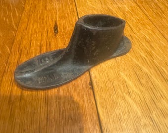 Antique Child’s Shoe last - cast iron cobblers shoe form