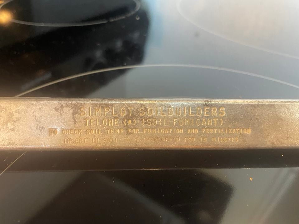 Vintage Soil Thermometer SIMPLOT Soil Builder Made in USA - Etsy