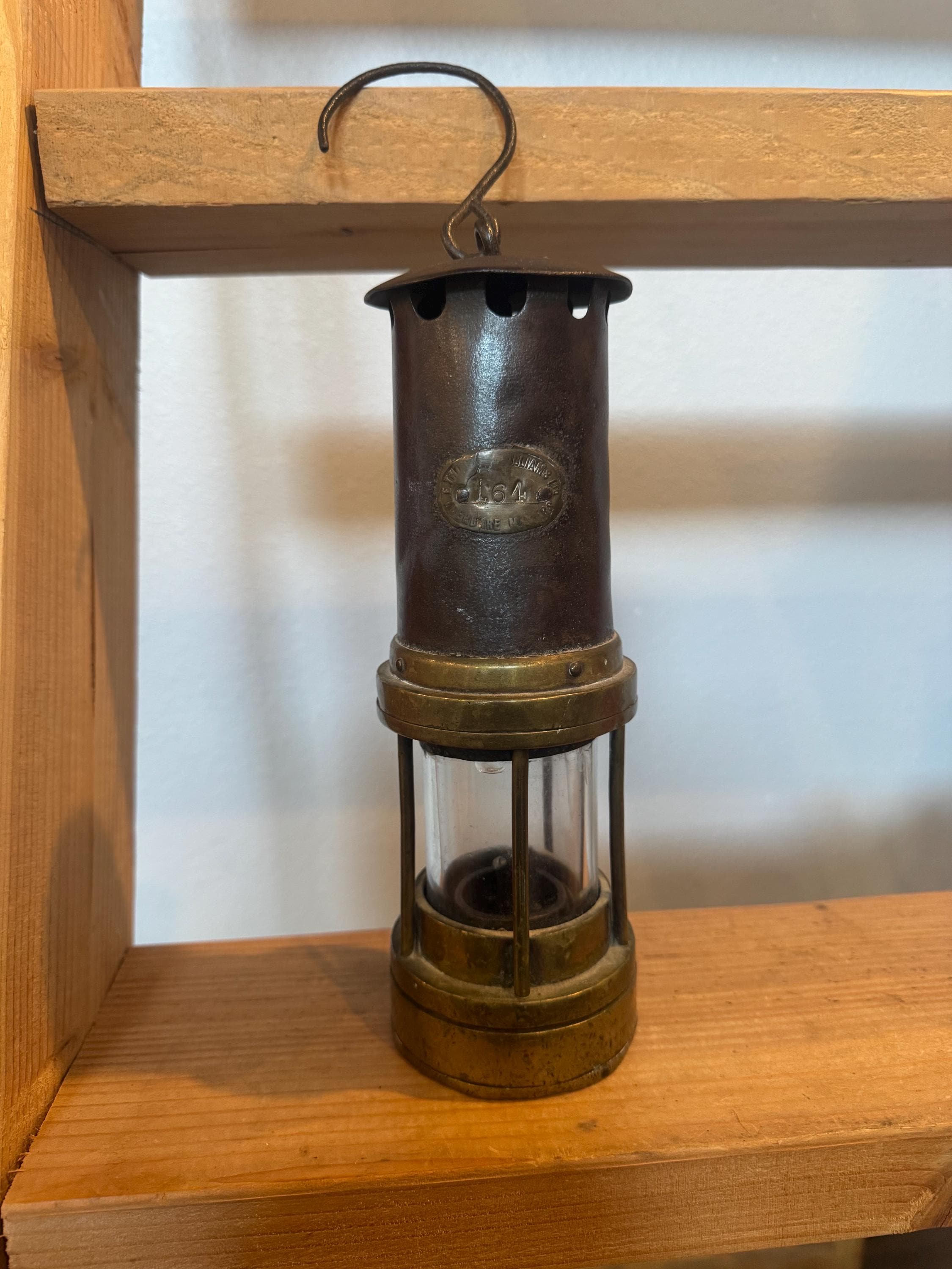 Thomas Williams Miners Lamp - Etsy