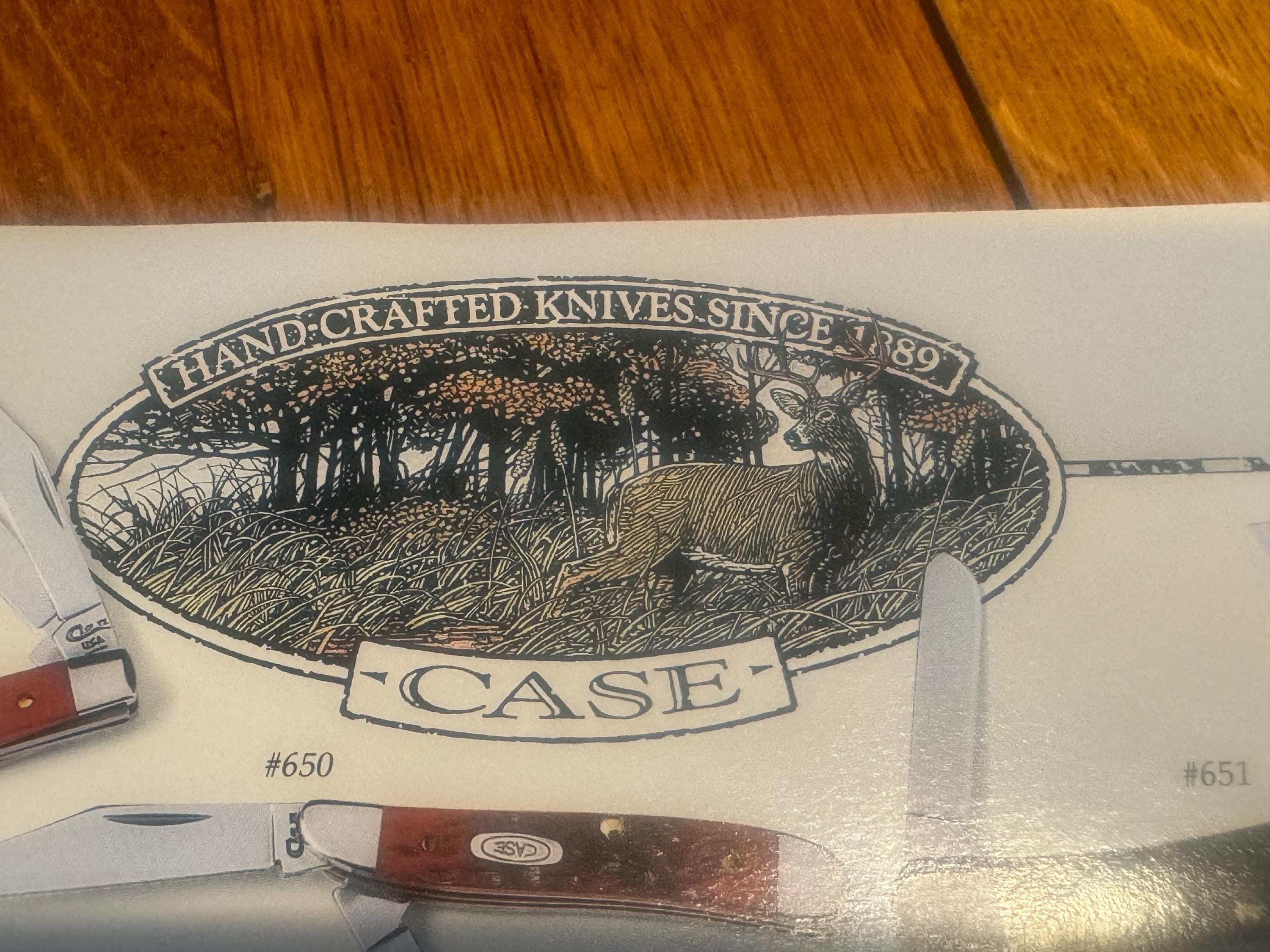 1995 CASE Knife Catalog Etsy