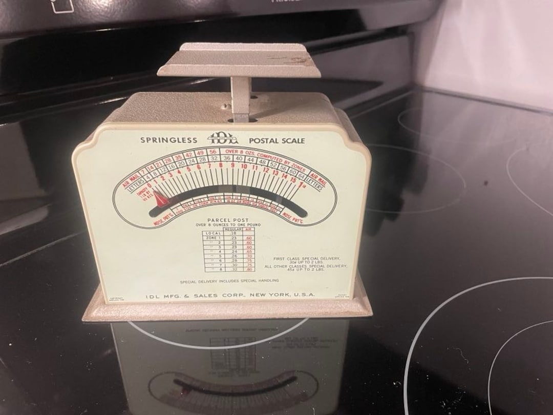 Vintage IDL Springless Postal Scale 1950's Etsy