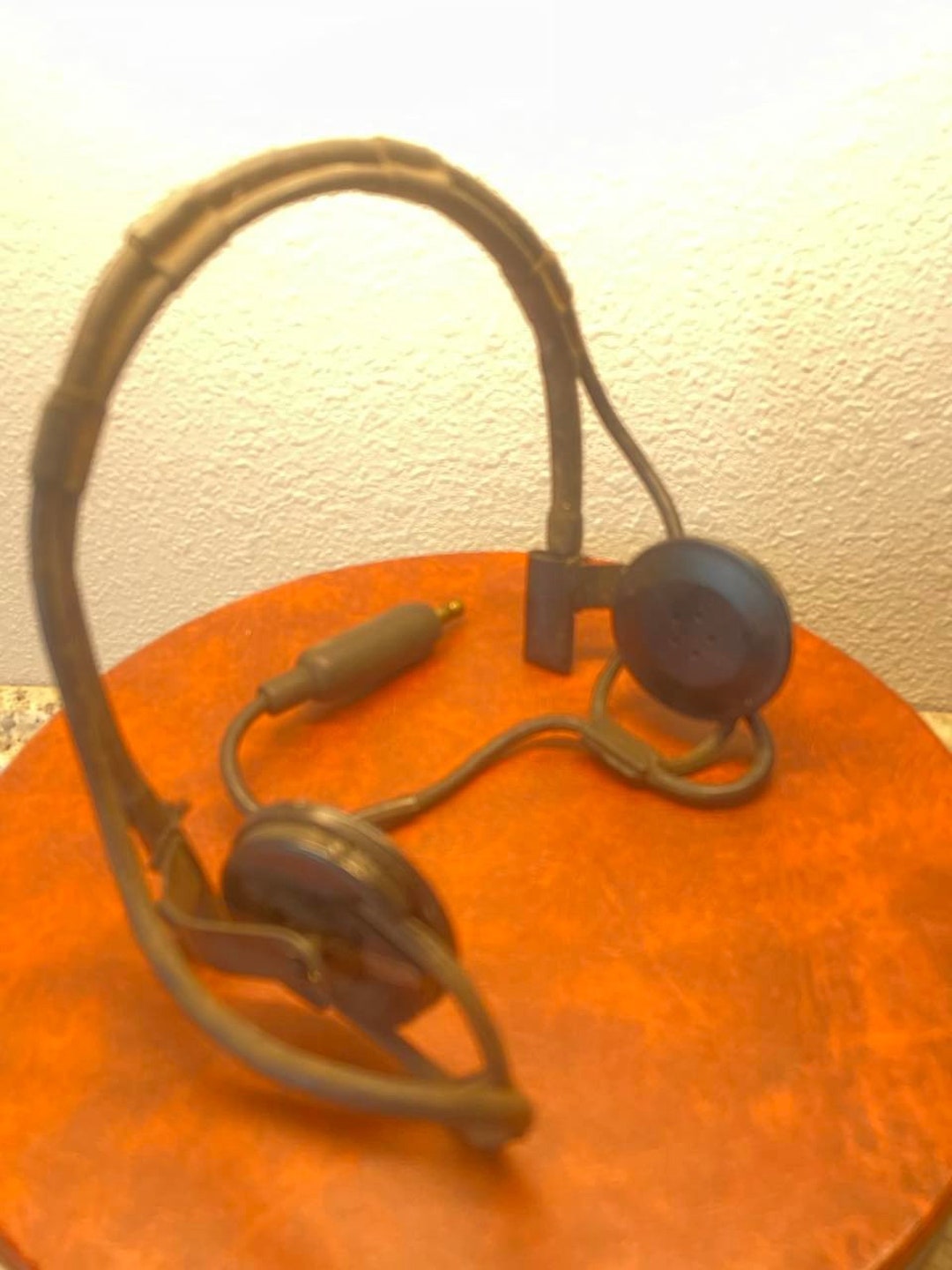 Antique Shortwave Radio WW1 WW2 Aviator Head Set, Bakelite Etsy