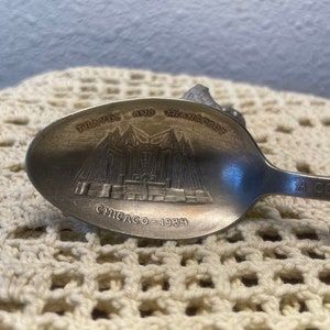 1934 Chicago World&#39;s Fair souvenir spoon A Century of Progress