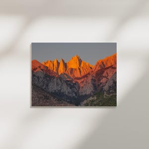 Mount Whitney Poster | Fine Art Print