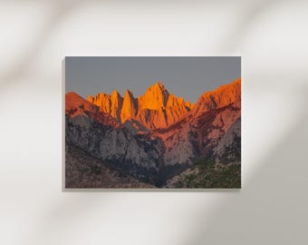 Mount Whitney Poster | Fine Art Print