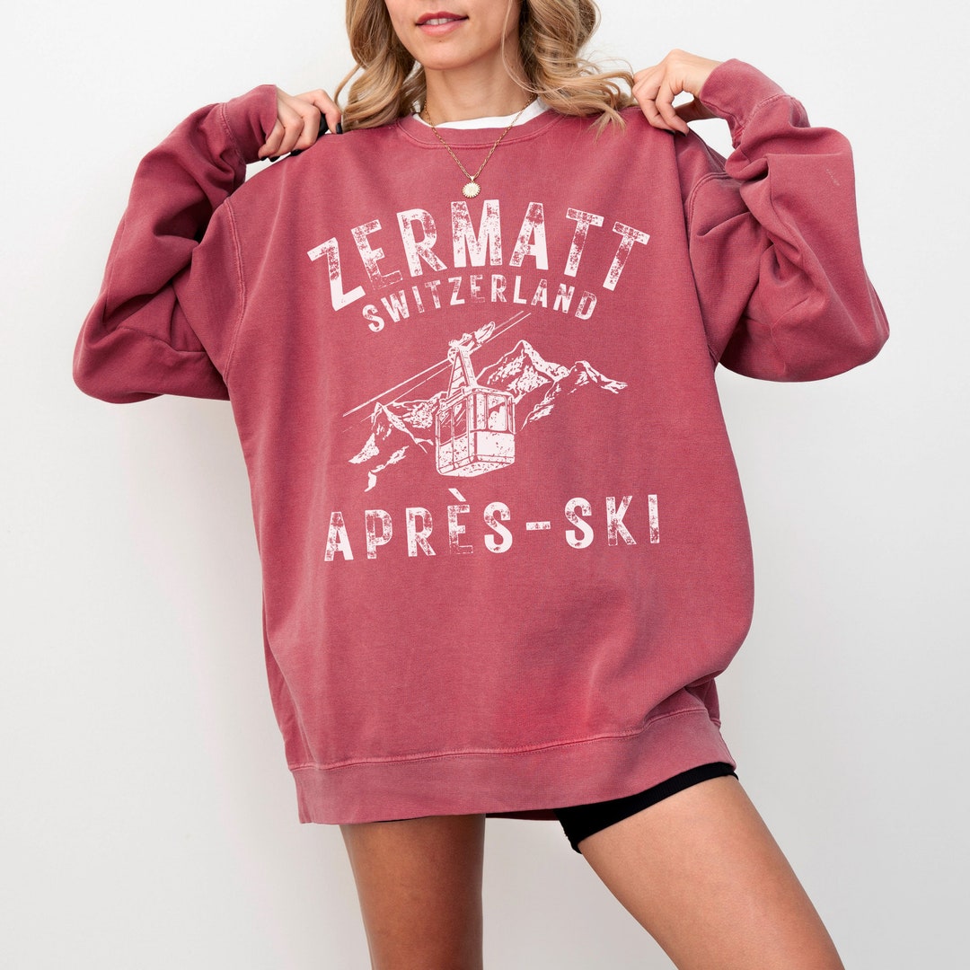 Apres Ski - Maroon Vintage Crewneck Sweatshirt
