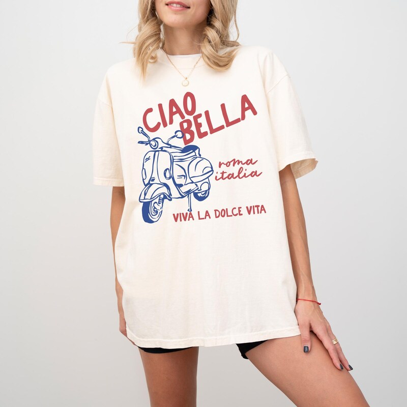 Lana Vintage Tee - Ciao Bella Pink