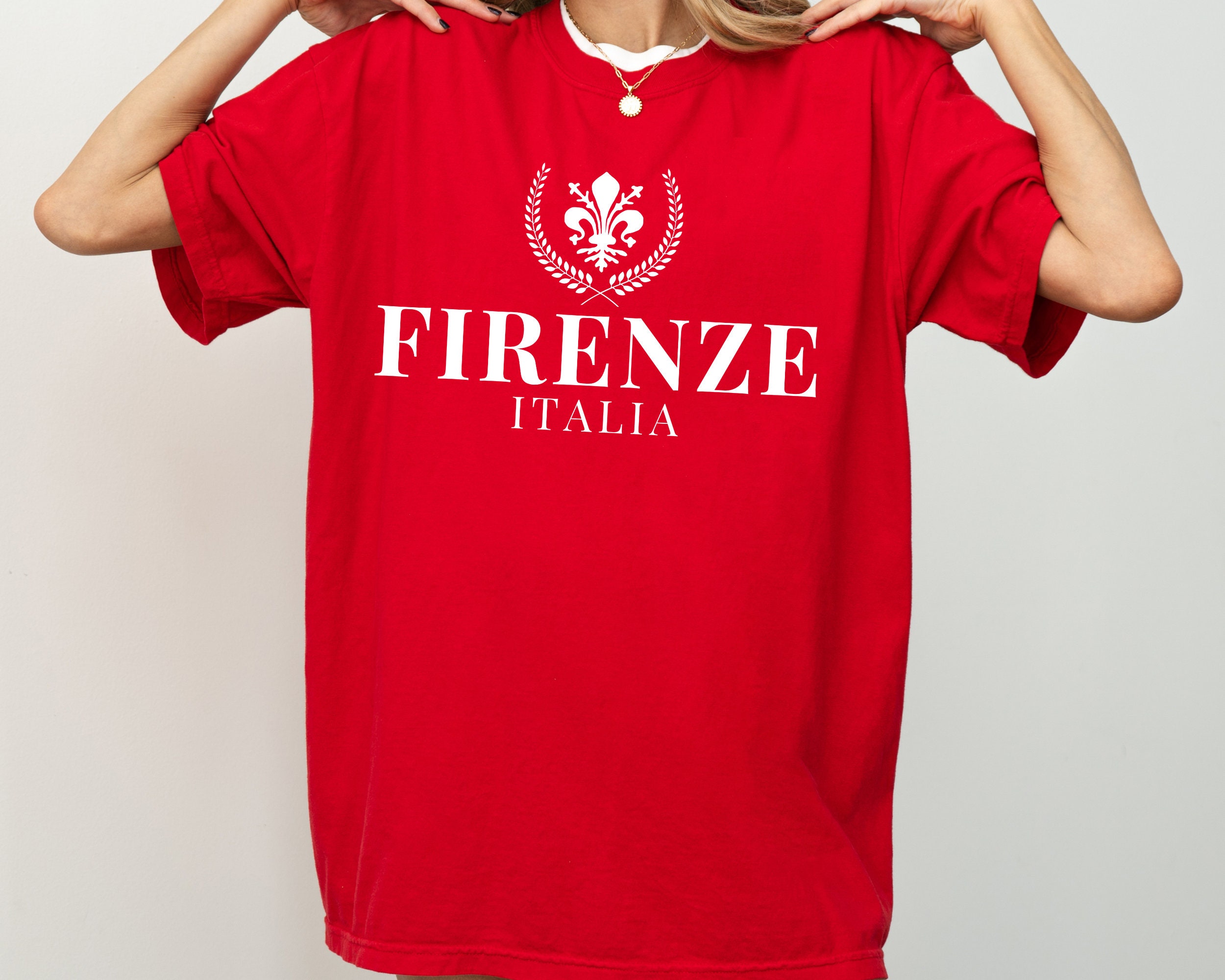 VIP【関税送料無料】希少 ANTONELLI FIRENZE RED LINEN T-SHIRT Long sleeve tee - Autumn-Winter Men | Dries Van Noten