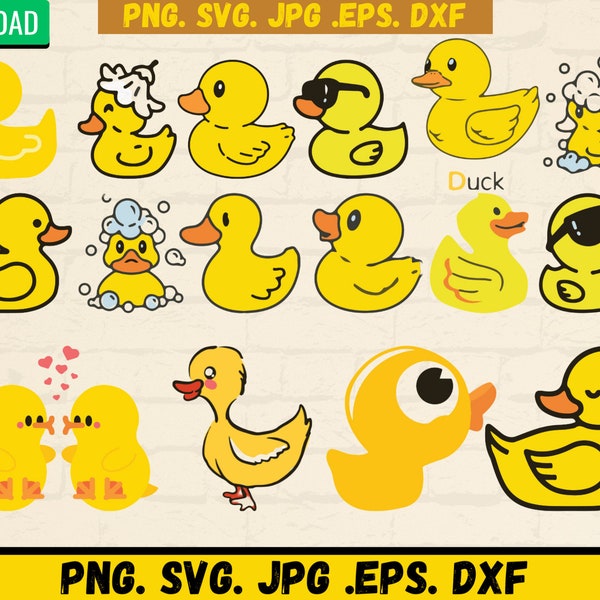 Duck SVG ,Handdrawn, Duck Cut File,Rubber Toy Duck Clip Art, Rubber Duck svg, Duck png, Yellow duck svg, Duck Clipart, Instant Download