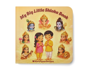 livre hindou Shloka pour enfants | Cahier de prières Dieux, déesses