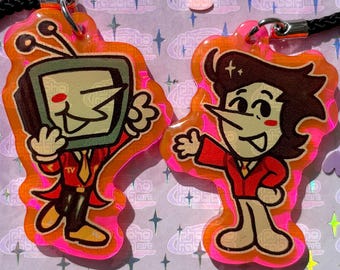 Deltarune | Spamton & Tenna Mini 2'' Phone Charms - Etsy