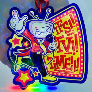 Deltarune | Mr. Ant Tenna Keychain PREORDER wave 2 (READ DESC) | ~3 inches, colored acrylic