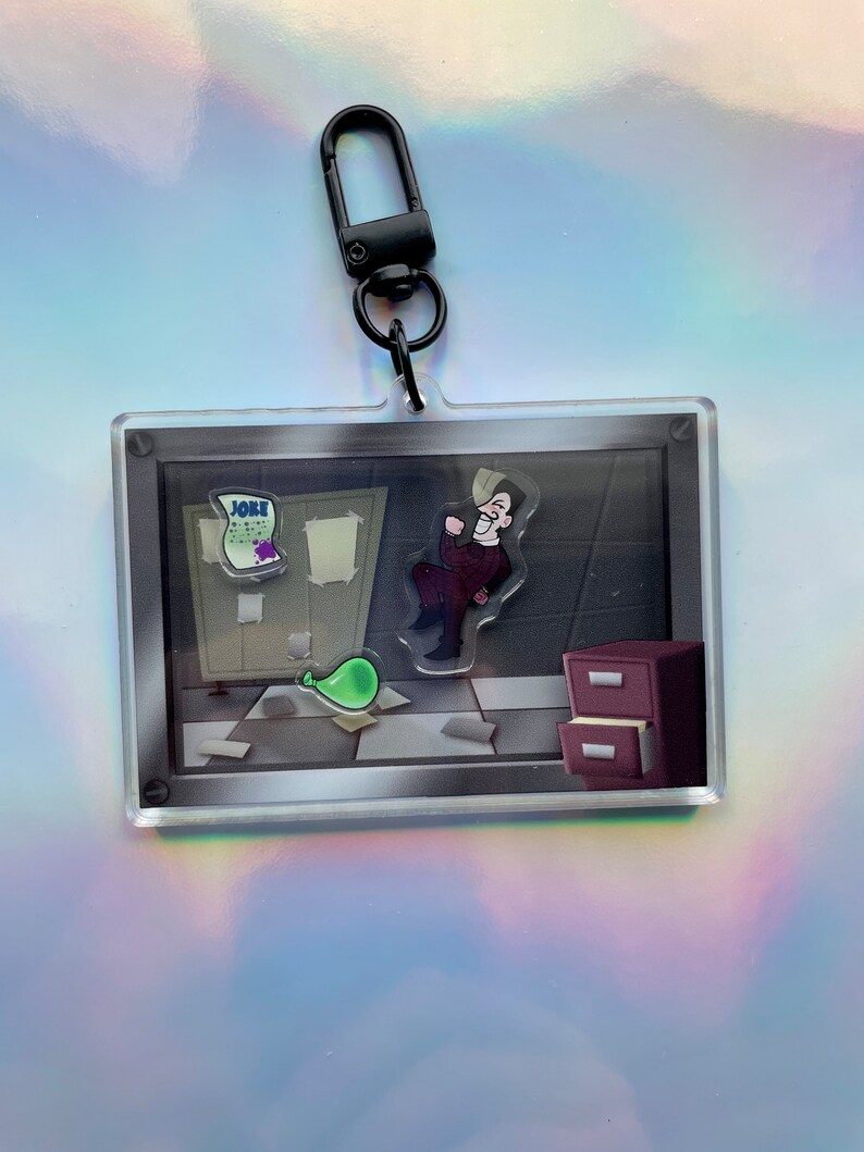 Mover and Shaker Cog Charm Toontown Field Office 3'' Etsy